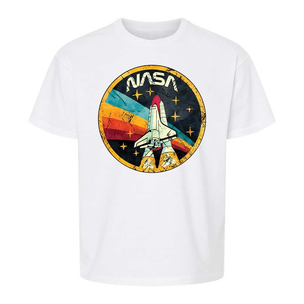 USA Space Agency Vintage Colors - White - 5