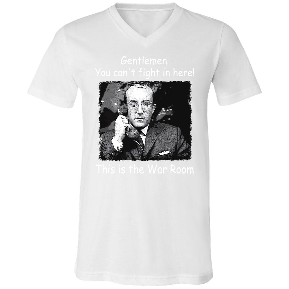 Unisex V-Neck T-Shirt - ZUH4Y8XN - White - 5