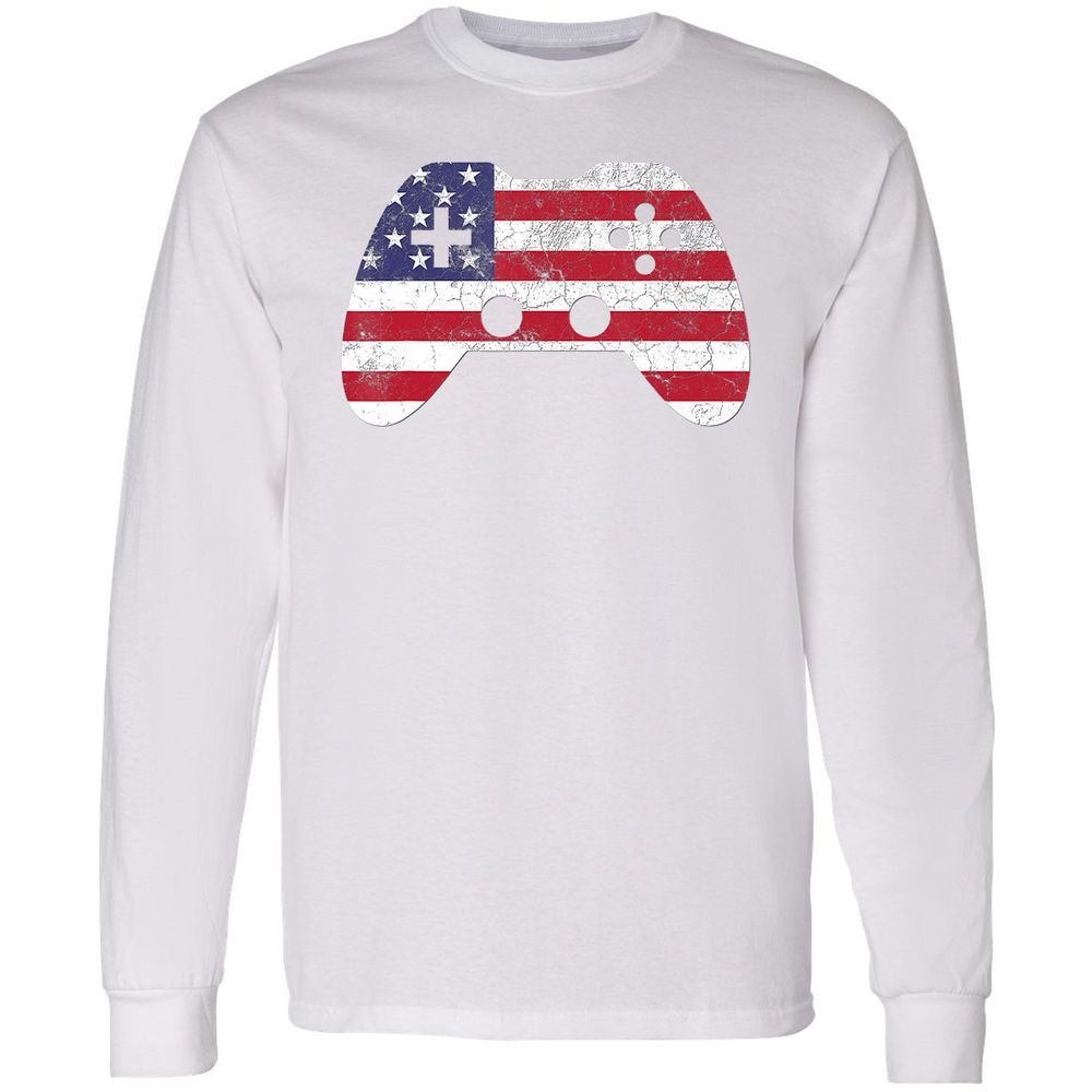 Long Sleeve T-Shirt - E6V3TYSQ - White - 5