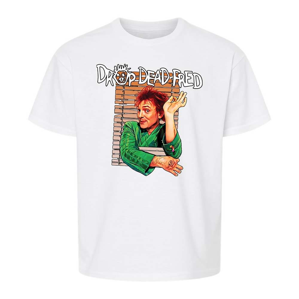 Funny Man Drop Dead Fred - White - 5