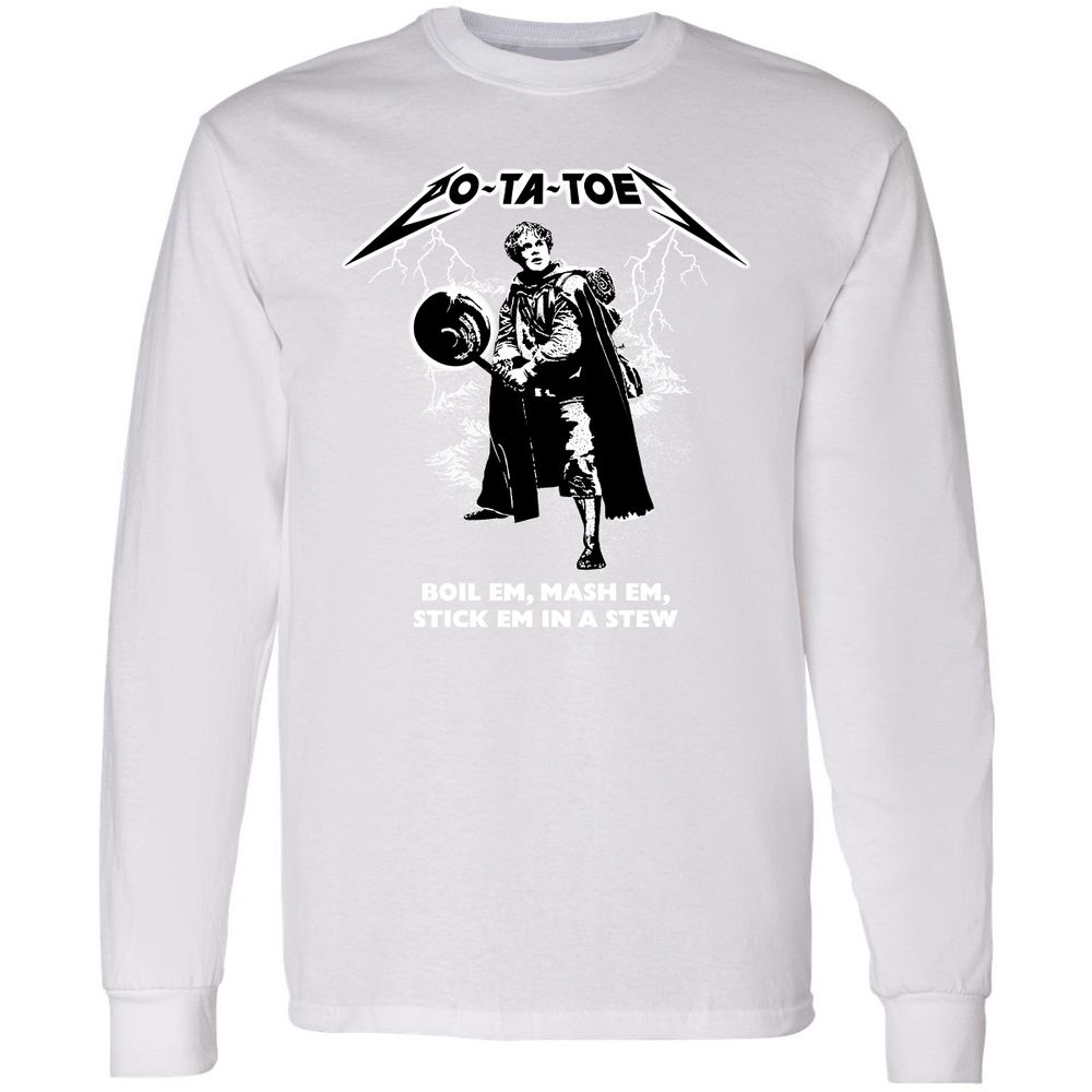 Long Sleeve T-Shirt - JV6QMX6Z - White - 5