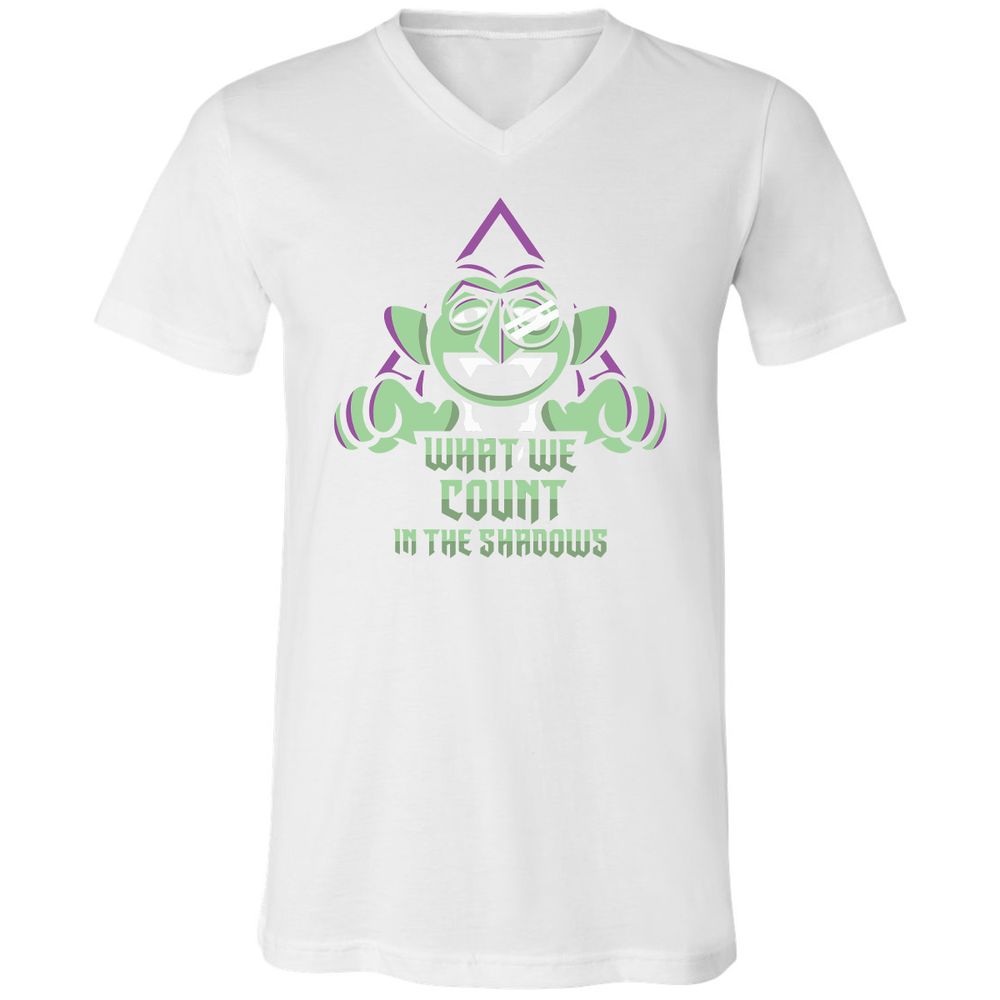 Unisex V-Neck T-Shirt - N6ZPRD17 - White - 5