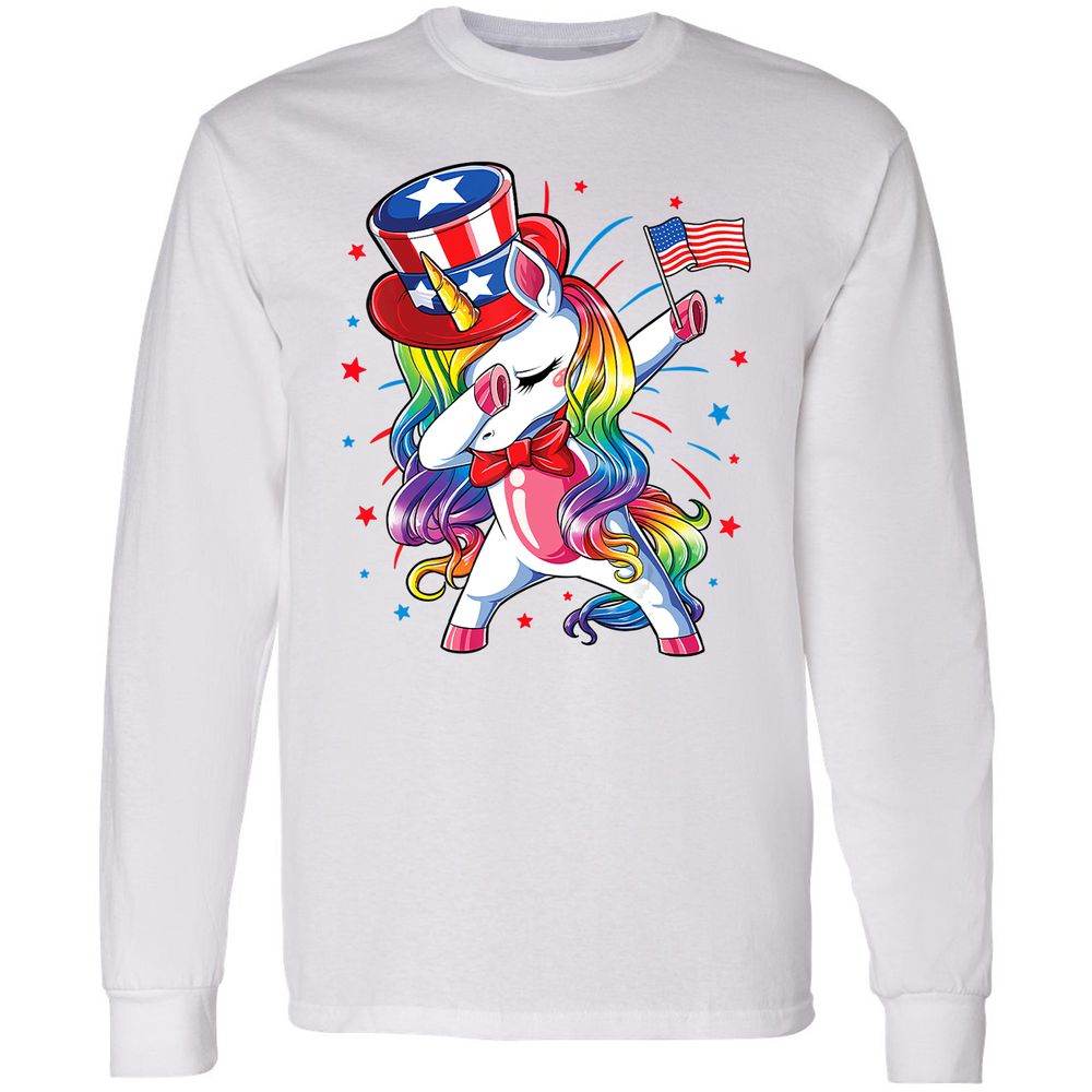 Long Sleeve T-Shirt - NAUXF7E3 - White - 5