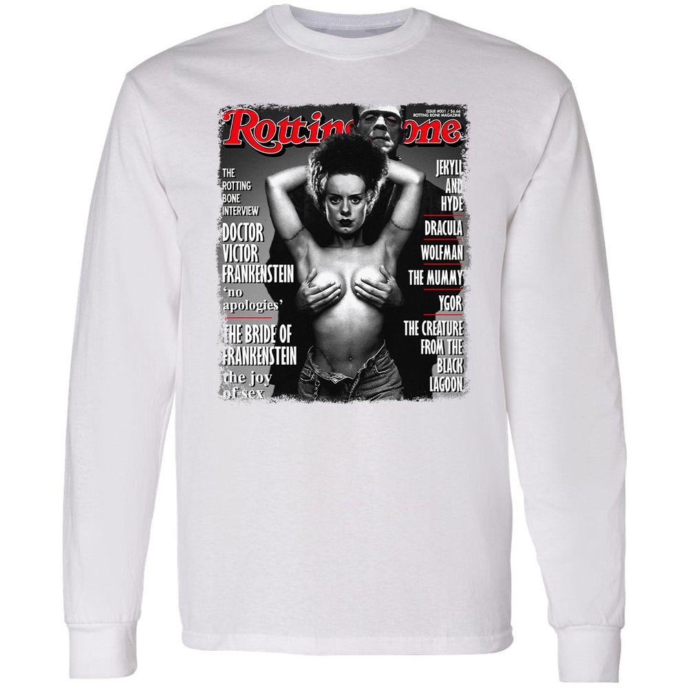 Long Sleeve T-Shirt - VVVQKDQV - White - 5