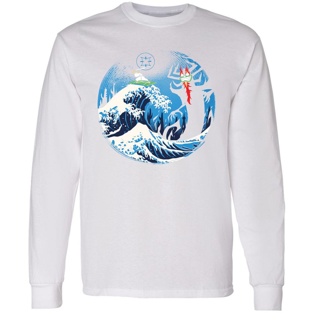 Long Sleeve T-Shirt - 68FD9F8U - White - 5