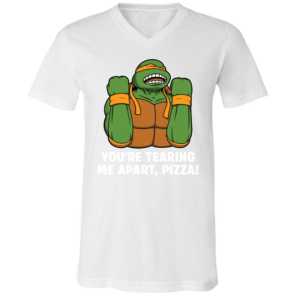 Unisex V-Neck T-Shirt - ABP2TZF6 - White - 5