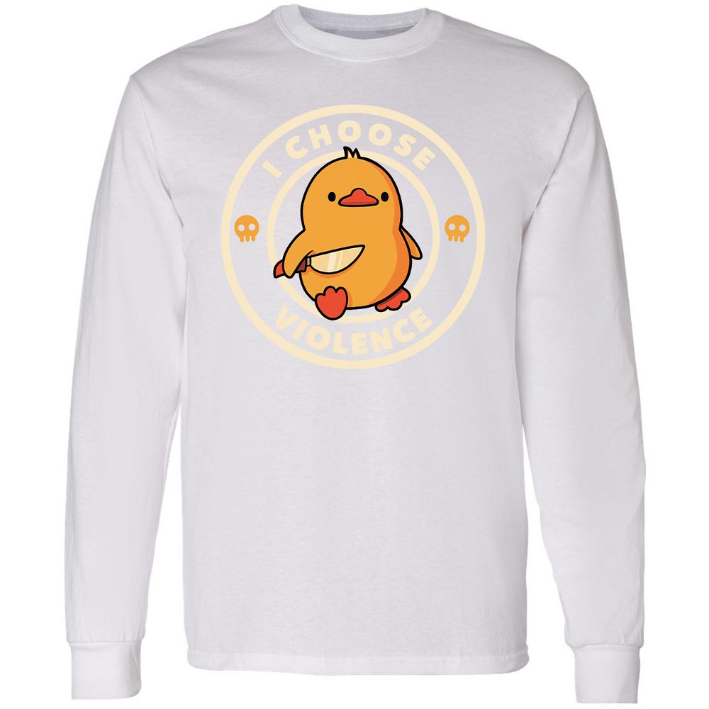 Long Sleeve T-Shirt - HA67HL39 - White - 5