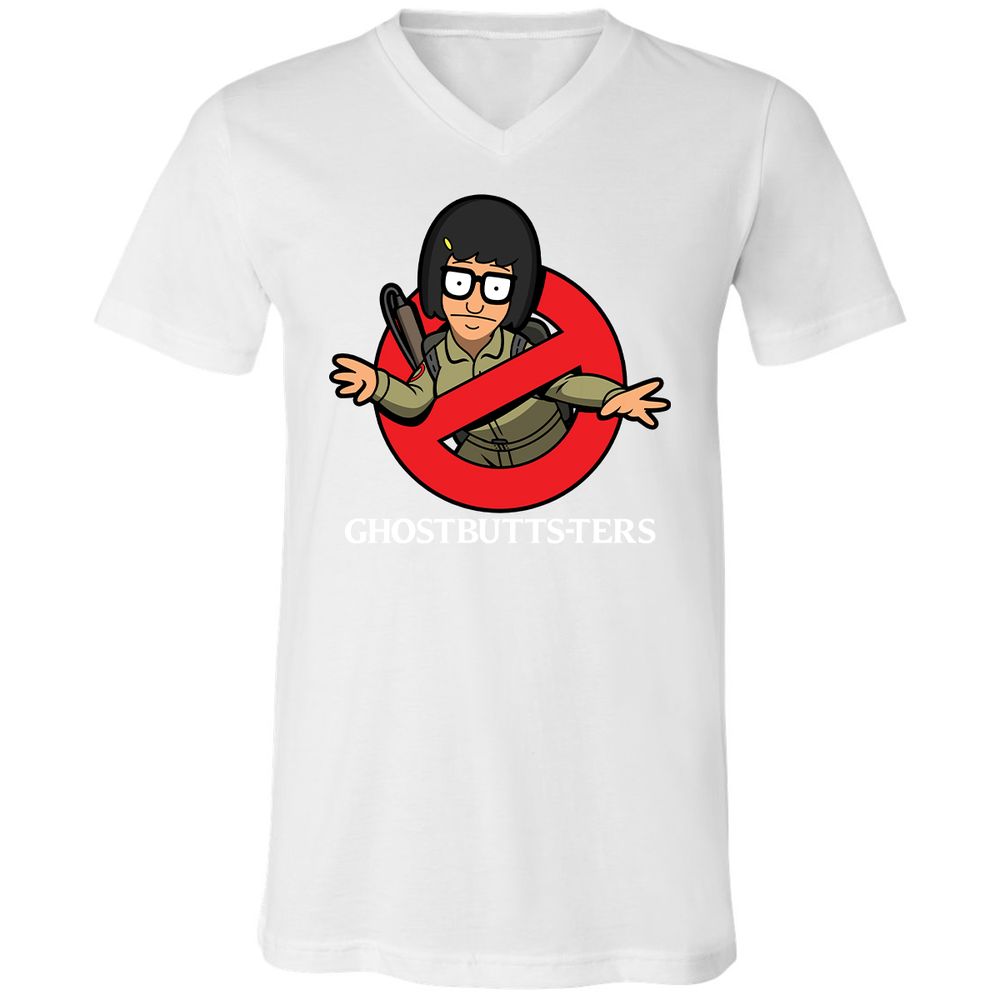 Unisex V-Neck T-Shirt - WTHHN1QH - White - 5