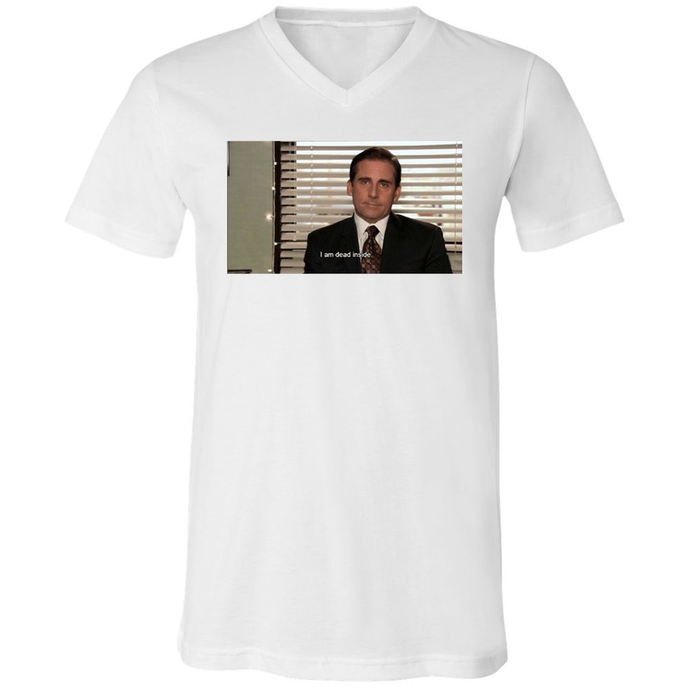 Unisex V-Neck T-Shirt - LGGE21SV - White - 5