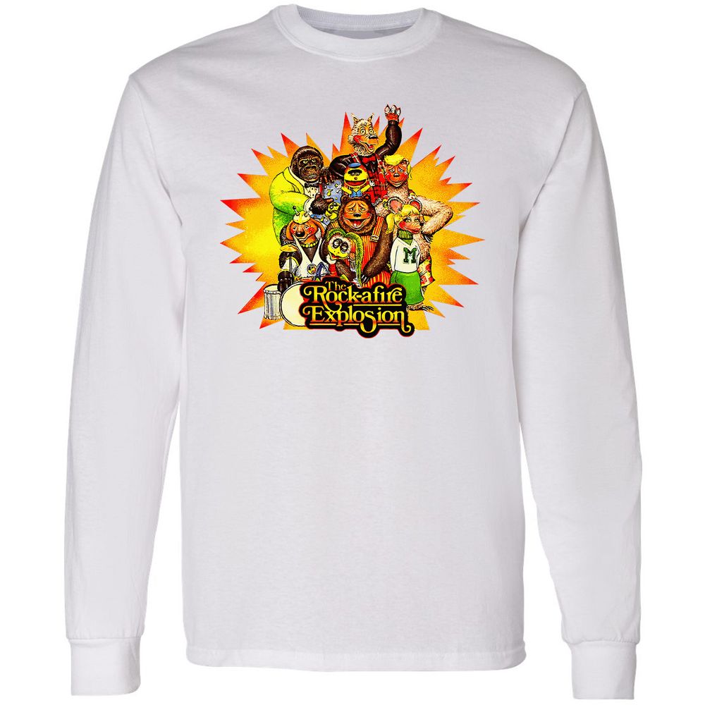 Long Sleeve T-Shirt - GG43RLSC - White - 5