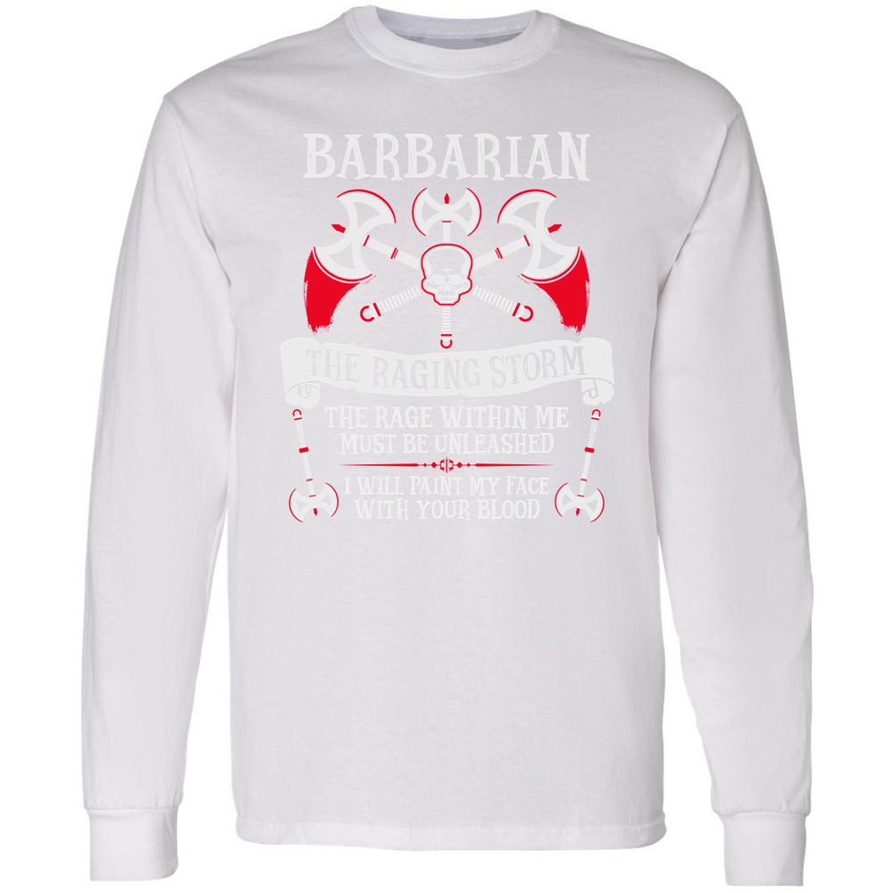 Long Sleeve T-Shirt - KL4RKPSK - White - 5