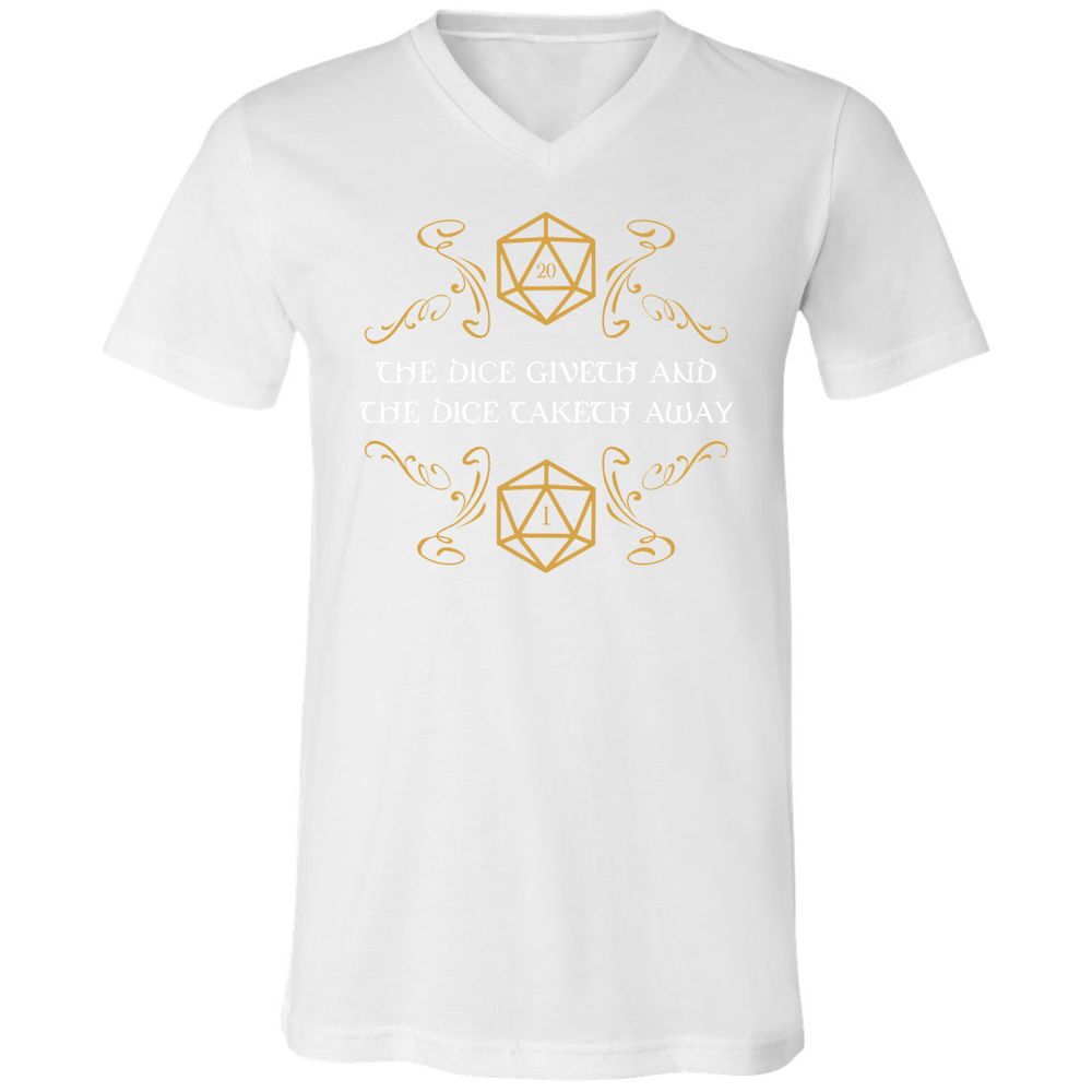 Unisex V-Neck T-Shirt - 27EZUKZP - White - 5