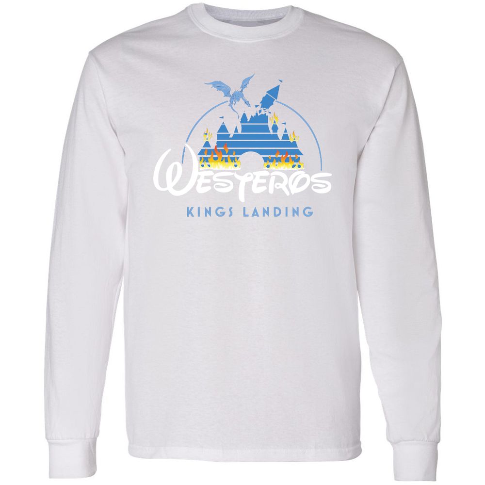 Long Sleeve T-Shirt - L5T4G5PM - White - 5