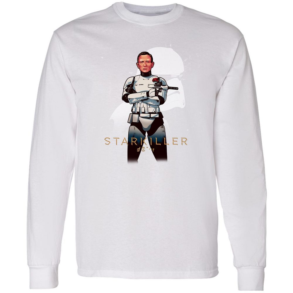Long Sleeve T-Shirt - HF5DWHKP - White - 5