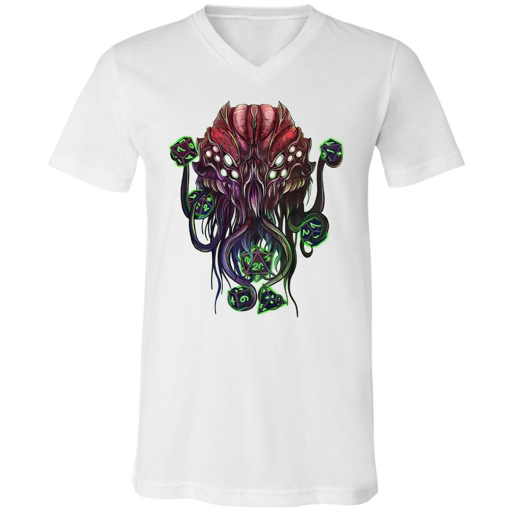 Unisex V-Neck T-Shirt - WHQ4FM17 - White - 5