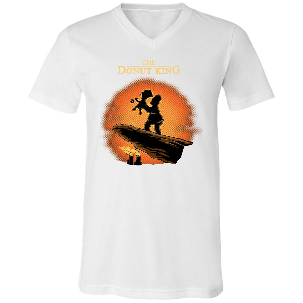 Unisex V-Neck T-Shirt - UKW2X34Z - White - 5