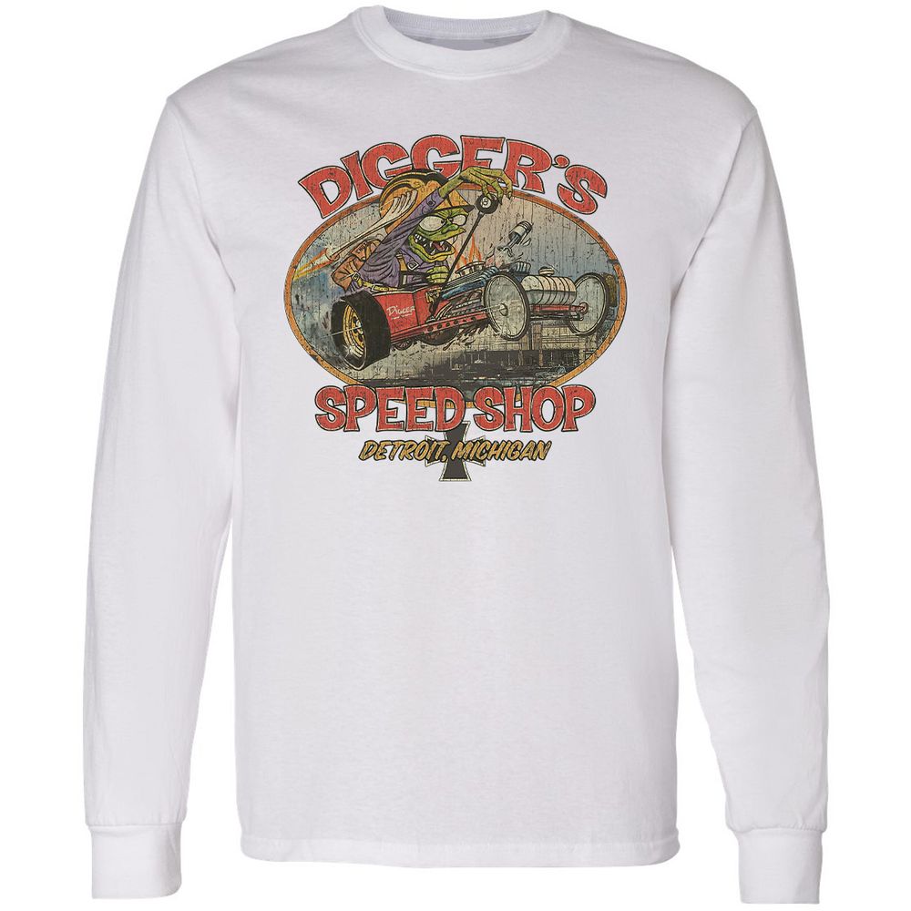 Digger's Speed Shop 1967 - White - 5