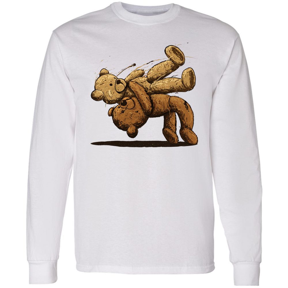 Long Sleeve T-Shirt - PBYZTZWJ - White - 5