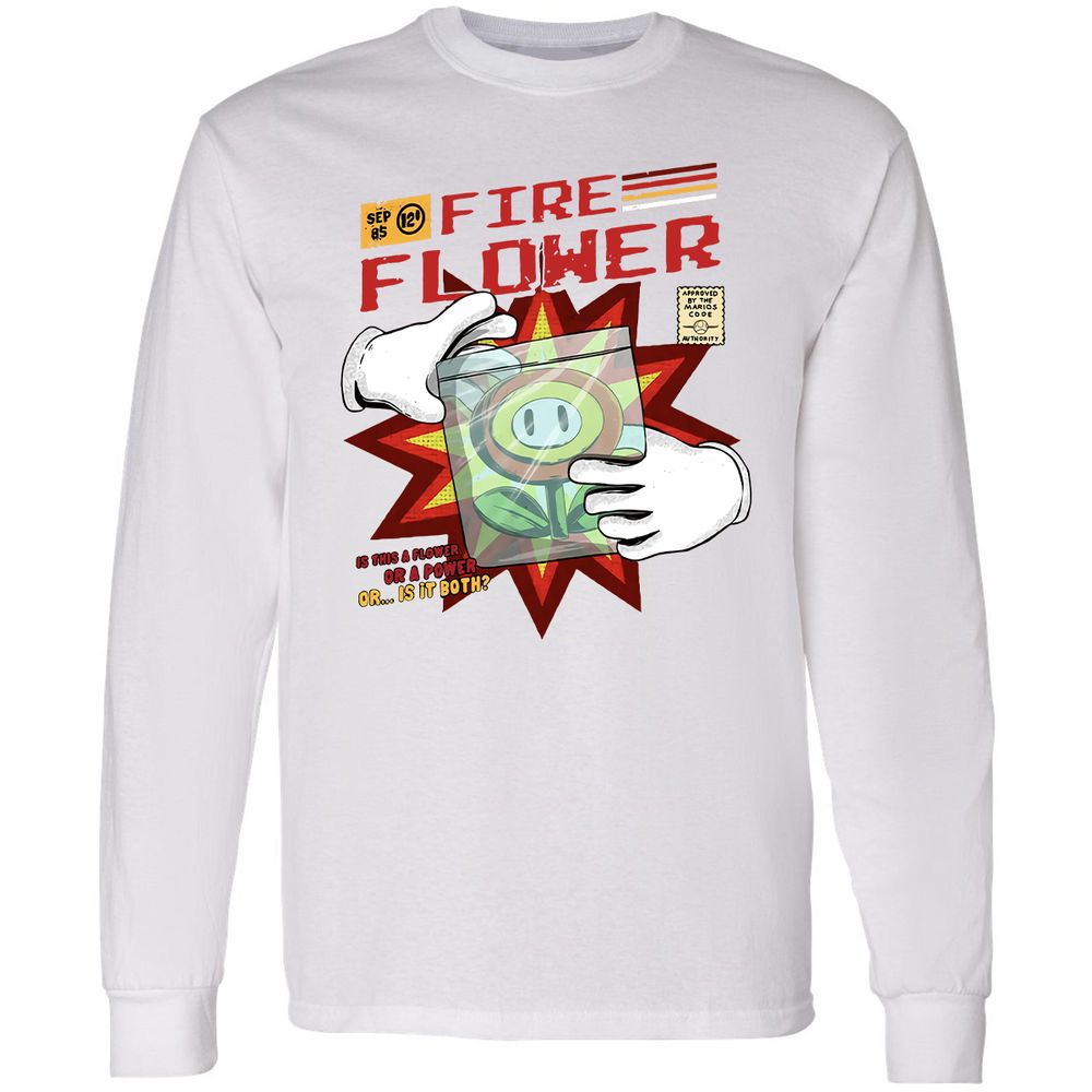 Long Sleeve T-Shirt - ANVK3B6Z - White - 5