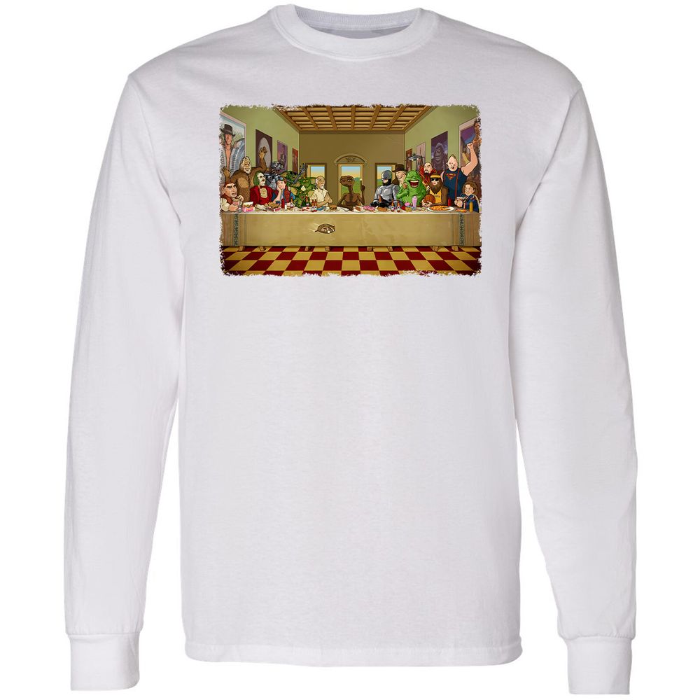 Long Sleeve T-Shirt - H7N7Y4EM - White - 5