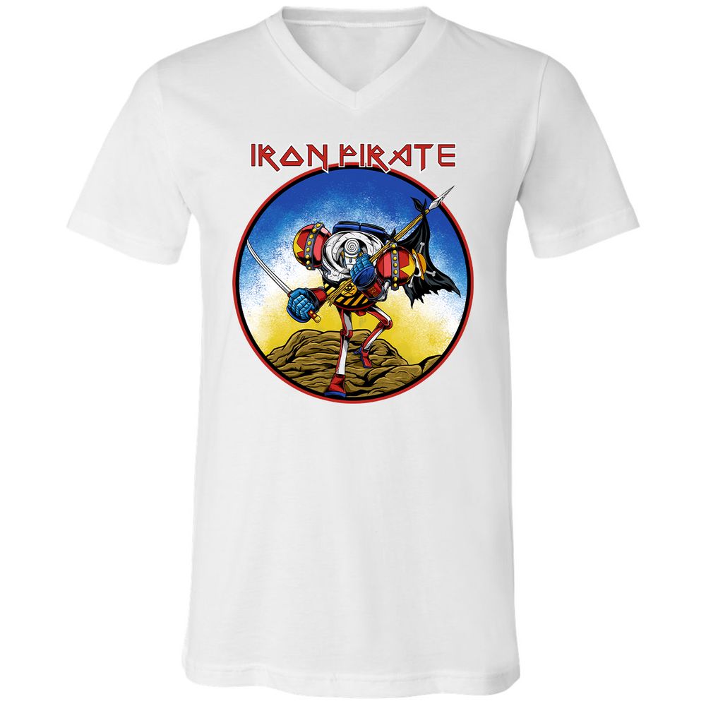 Unisex V-Neck T-Shirt - 3VTMB9AP - White - 5