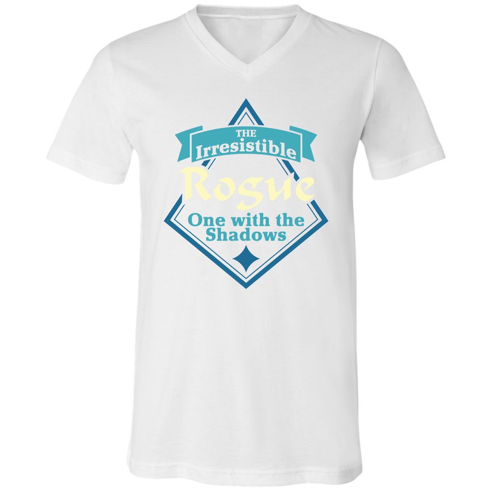 Unisex V-Neck T-Shirt - 9TS2EFKU - White - 5