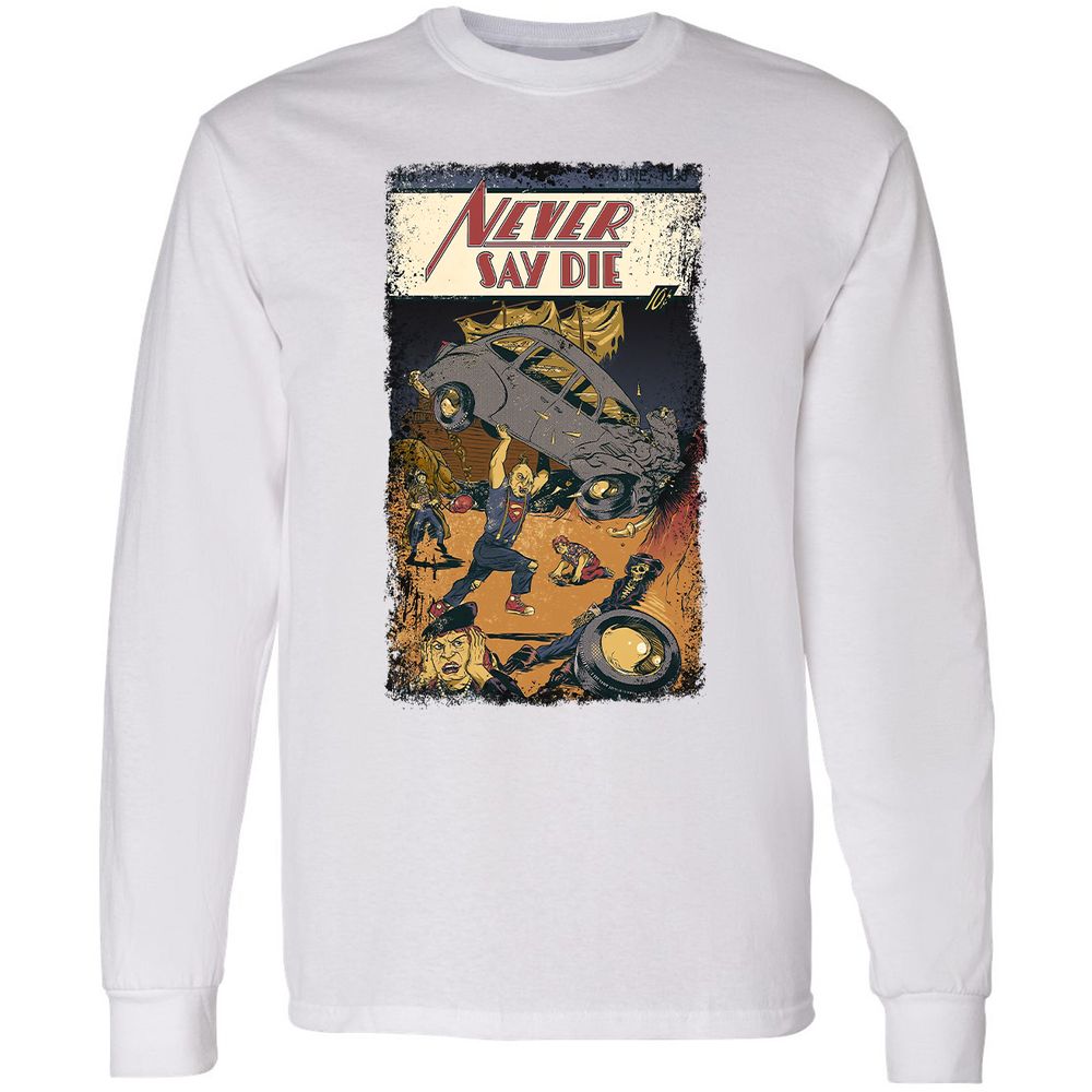 Long Sleeve T-Shirt - SA41AZAH - White - 5