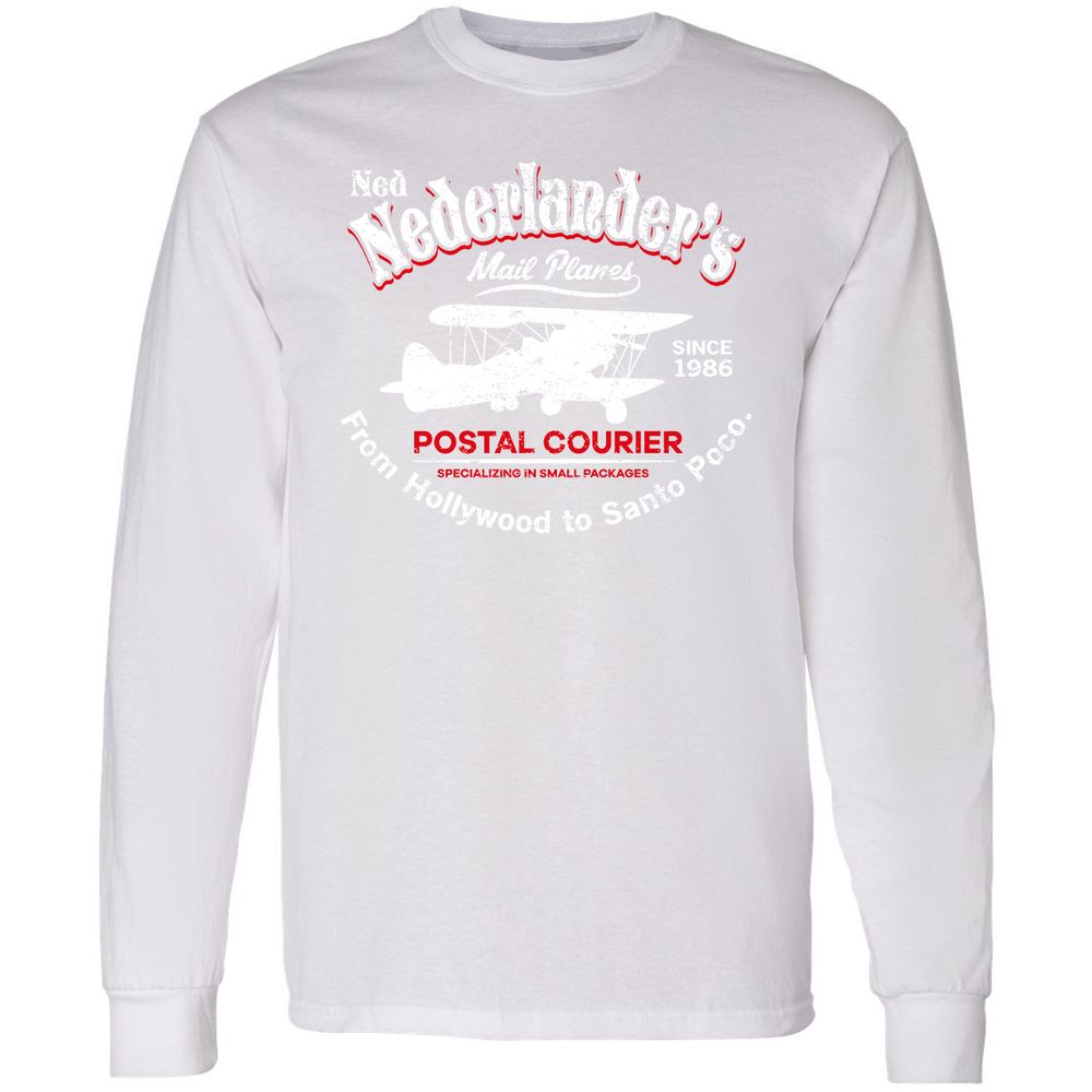 Long Sleeve T-Shirt - W9KPQUZS - White - 5