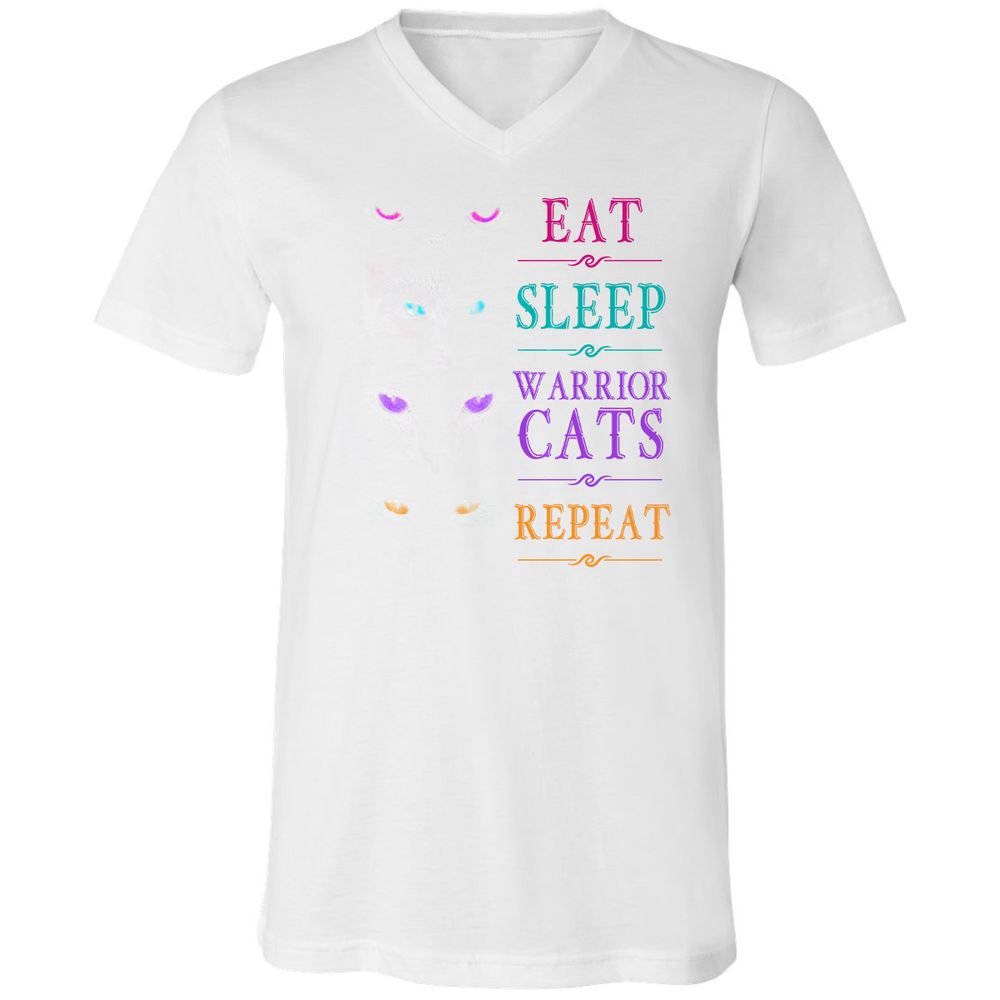 Unisex V-Neck T-Shirt - 537PELPV - White - 5