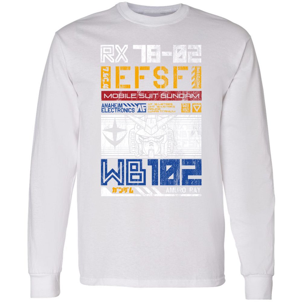 Long Sleeve T-Shirt - LZJW91S4 - White - 5