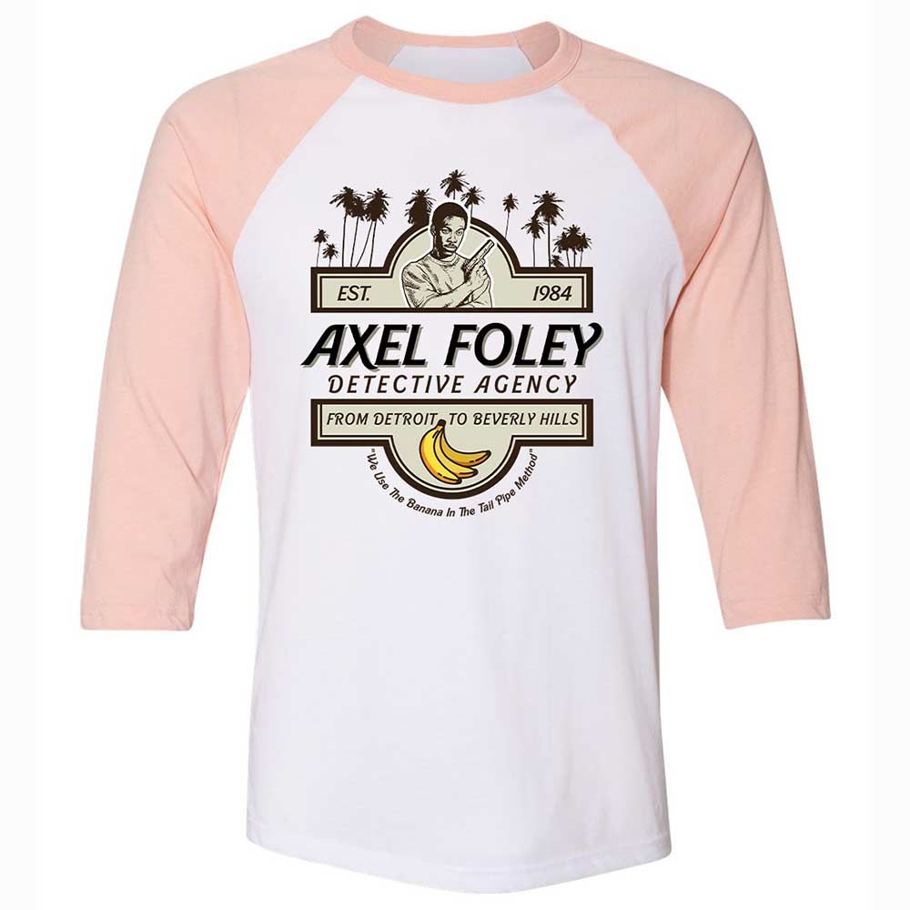 Unisex 3/4 Baseball Tee - A6J48JCT - White/Heather Peach - 5
