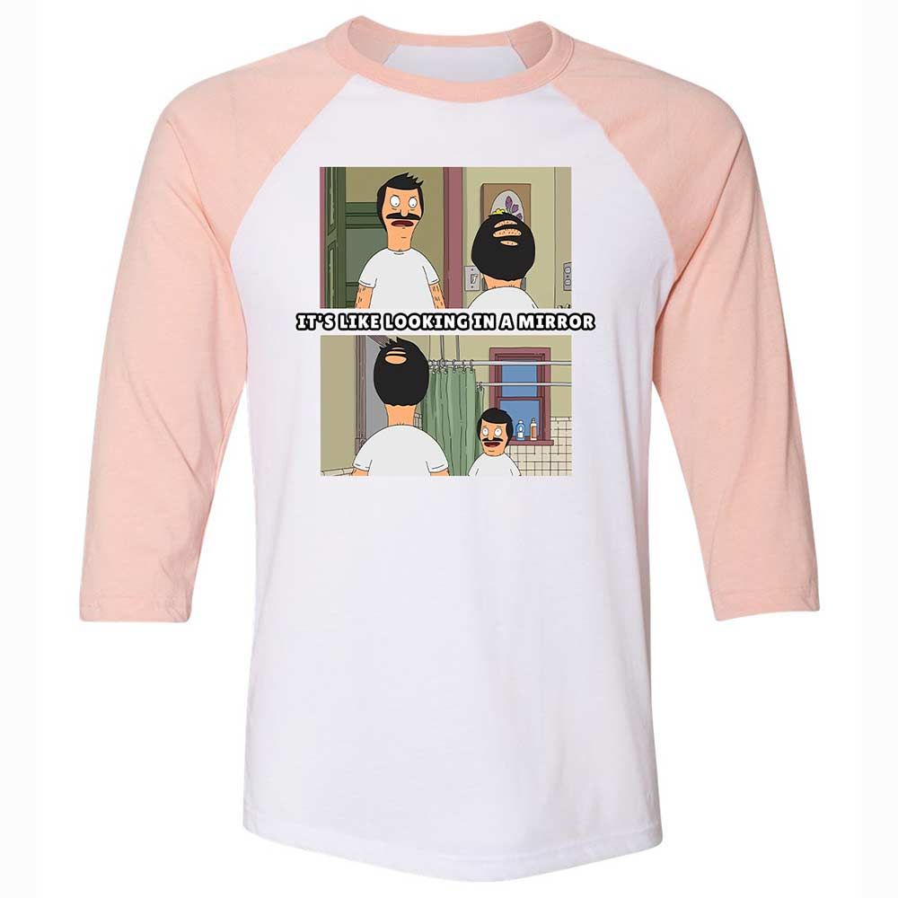 It's like looking in a mirror - White/Heather Peach - 5