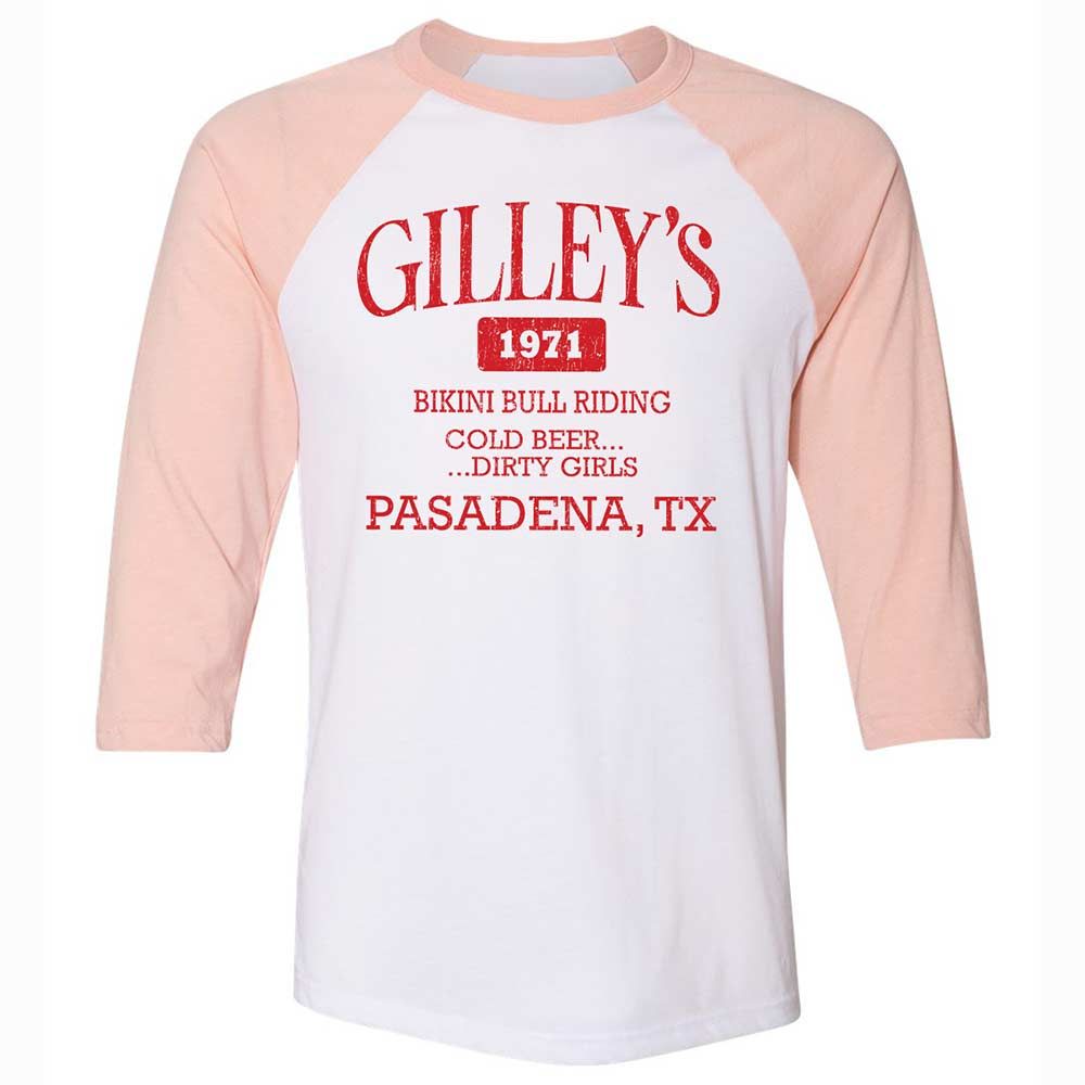 Gilley's Night Club - White/Heather Peach - 5