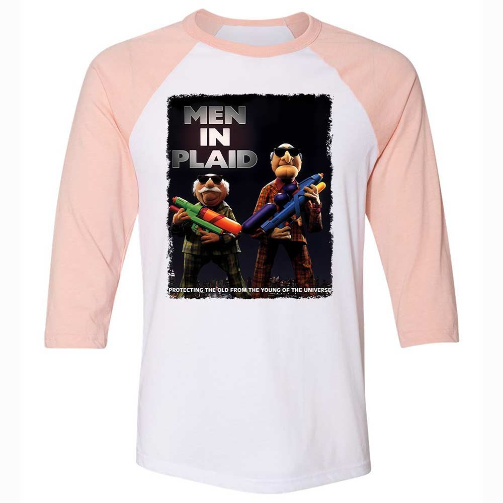 Men in Plaid - White/Heather Peach - 5