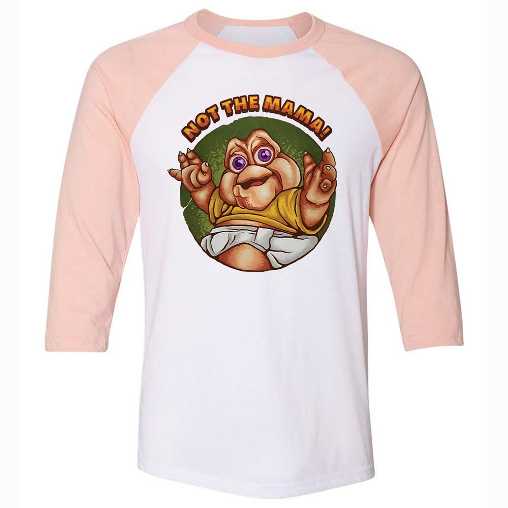 Not The Mama - White/Heather Peach - 5