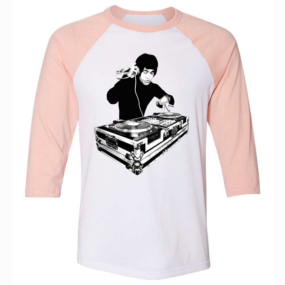 Bruce Lee DJ - White/Heather Peach - 5