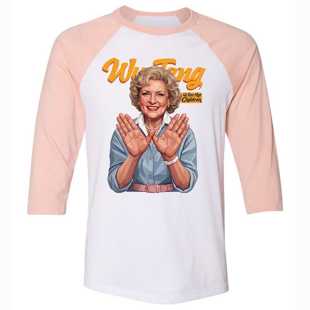 Stay golden and for the children - White/Heather Peach - 5