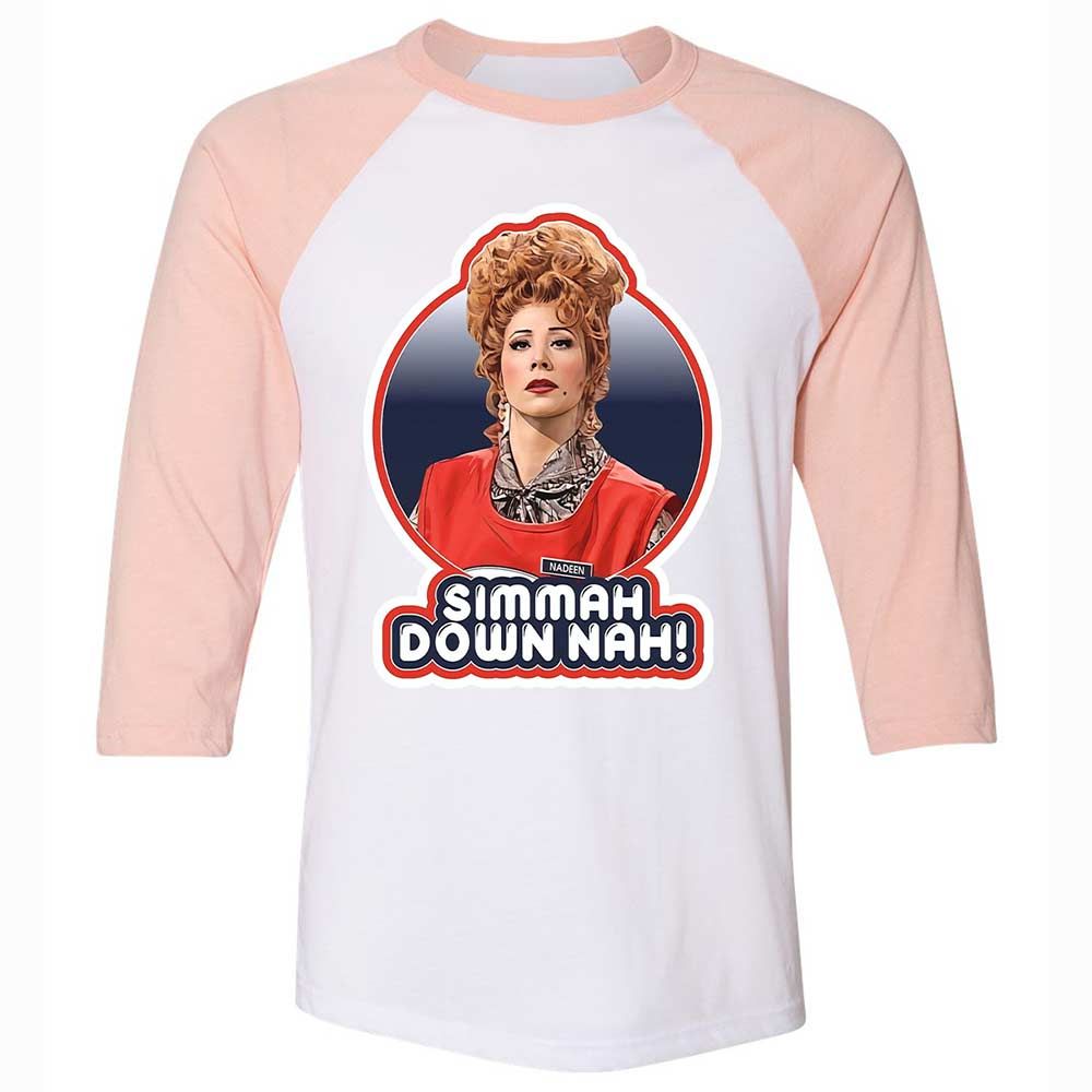 Simmah down nah! - White/Heather Peach - 5