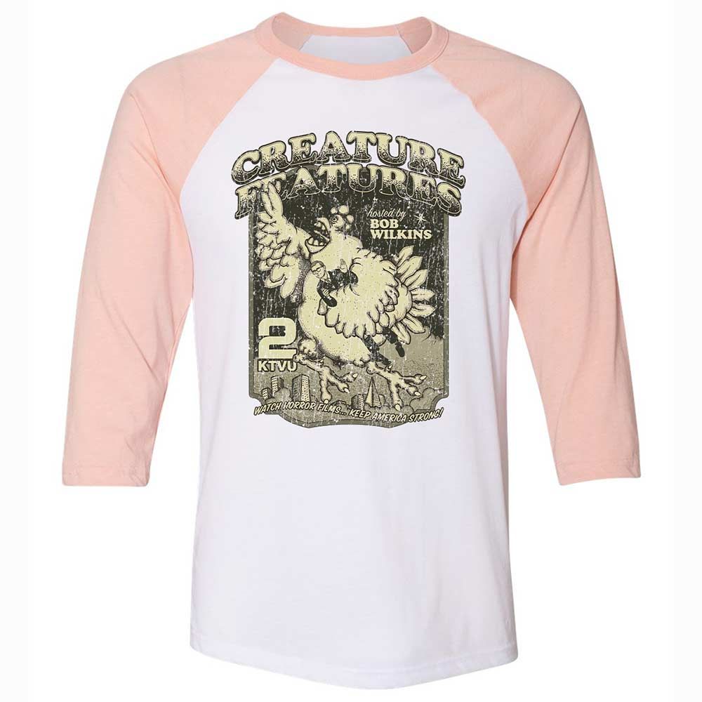 Creature Features - White/Heather Peach - 5