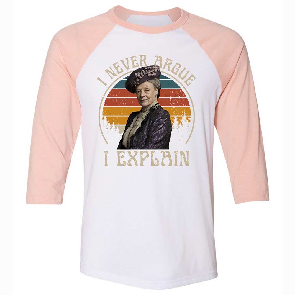 Unisex 3/4 Baseball Tee - 8Y1RLKGD - White/Heather Peach - 5
