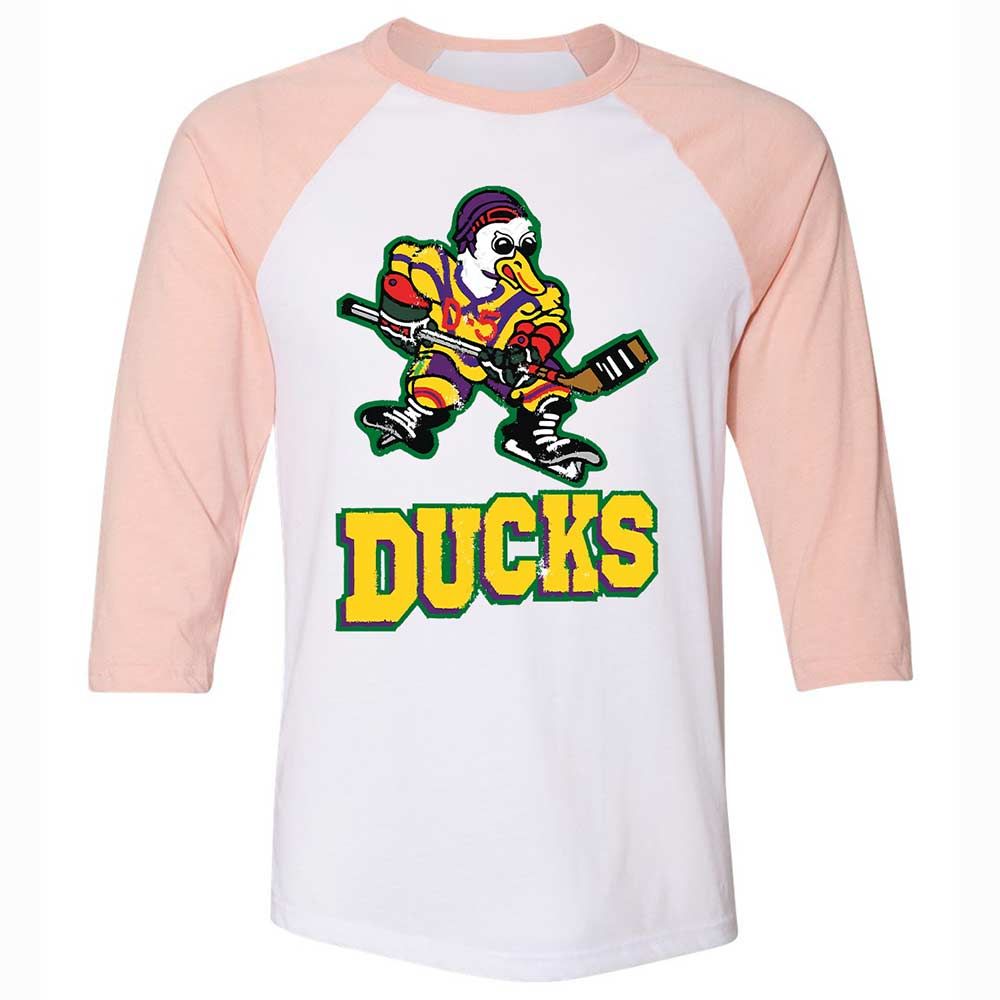 Mighty Ducks Hockey - White/Heather Peach - 5
