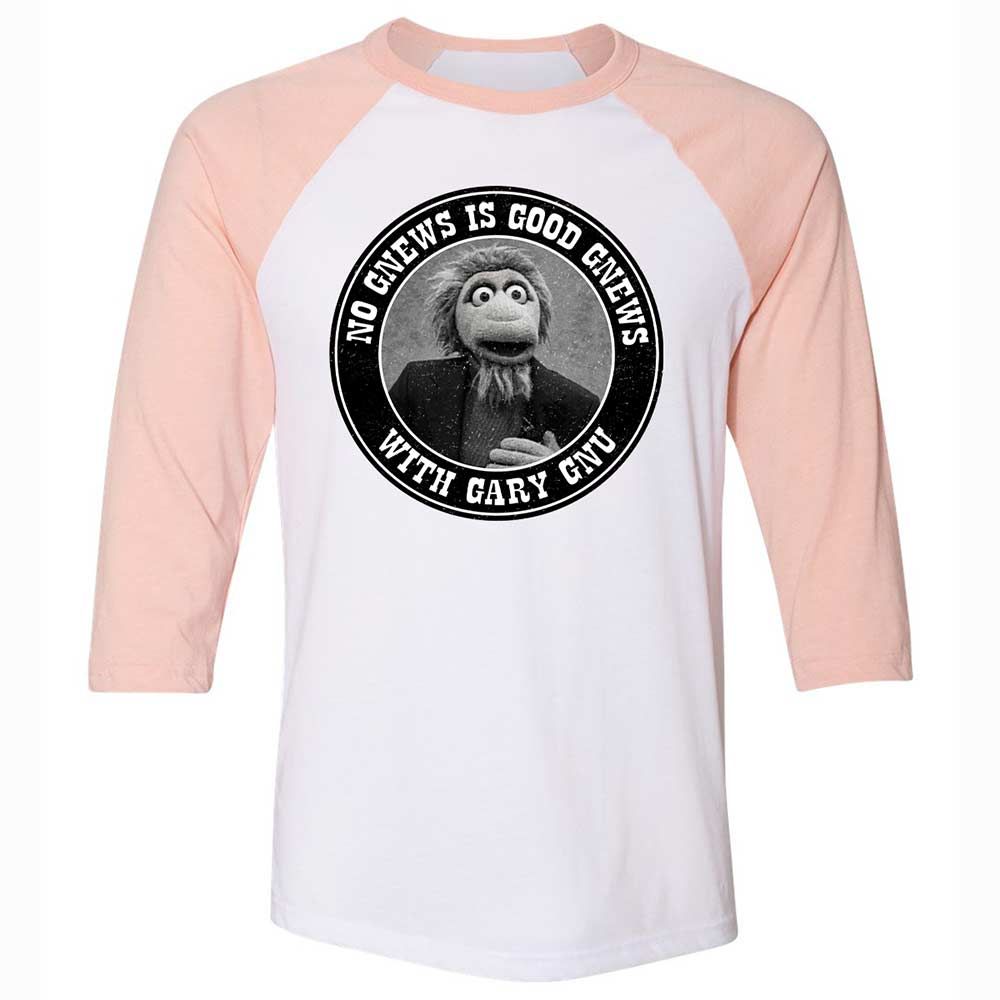 Unisex 3/4 Baseball Tee - 6WP7MLEJ - White/Heather Peach - 5
