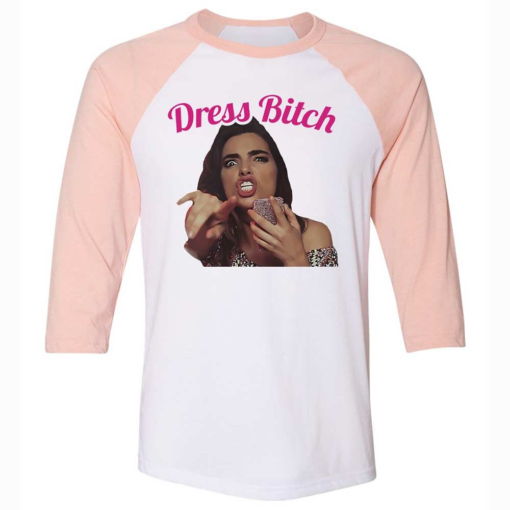 Dress Bitch - White/Heather Peach - 5