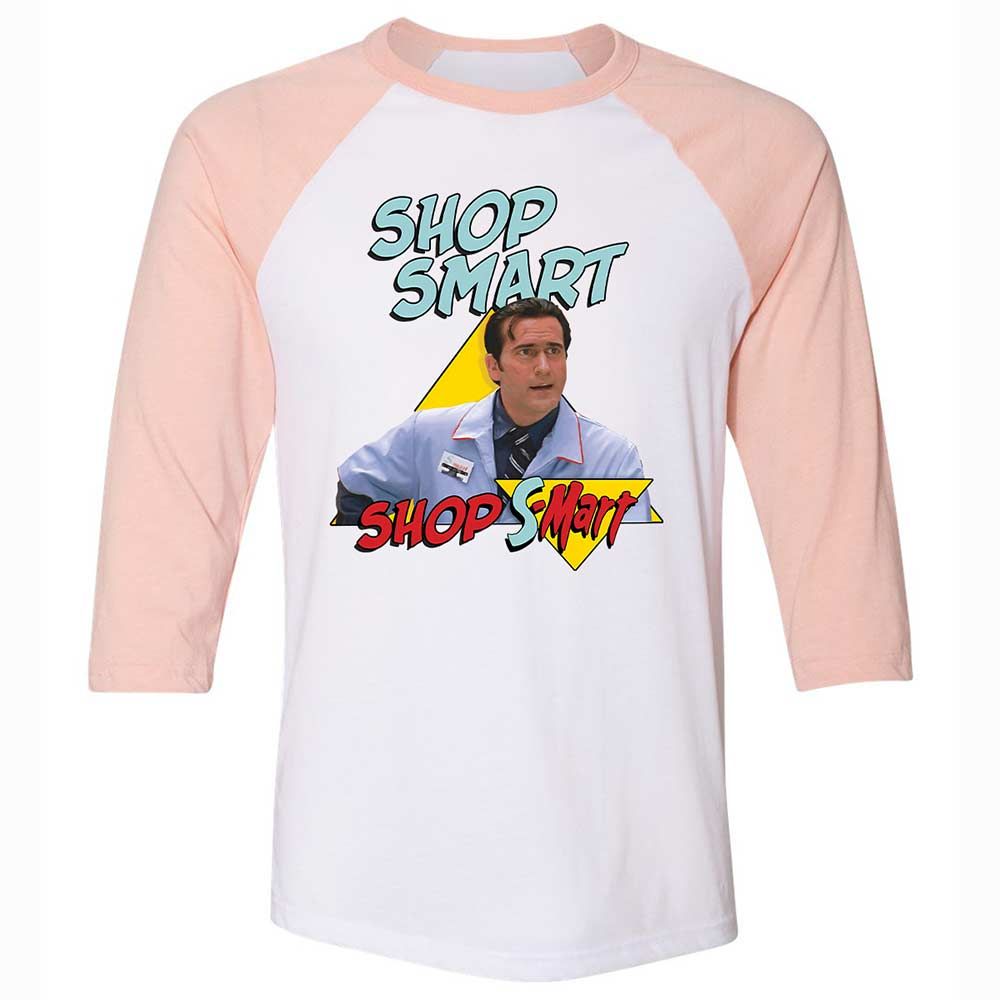 Shop Smart - White/Heather Peach - 5