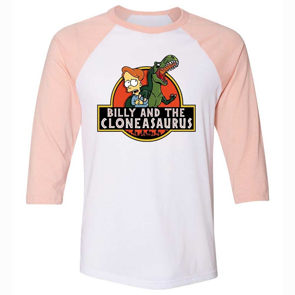 Billy And The Cloneasaurus - White/Heather Peach - 5
