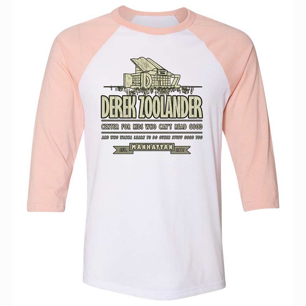 Unisex 3/4 Baseball Tee - WCTXS1GG - White/Heather Peach - 5