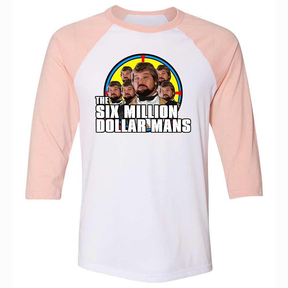 The Six Million Dollar Mans - White/Heather Peach - 5