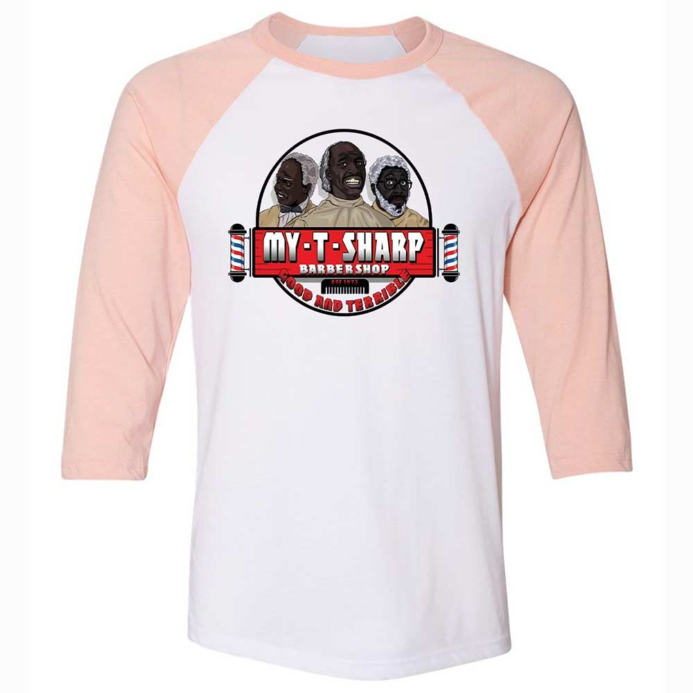 My-T-Sharp - White/Heather Peach - 5
