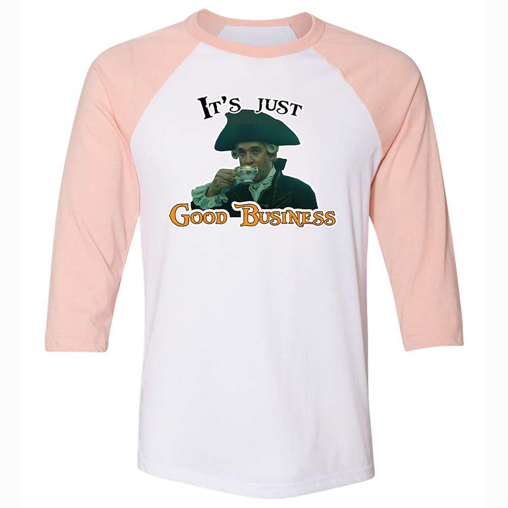Unisex 3/4 Baseball Tee - LQPDCFJS - White/Heather Peach - 5