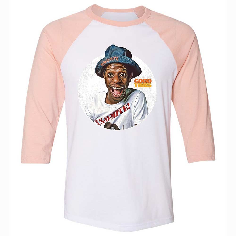 Kid Dyn-O-Mite - White/Heather Peach - 5